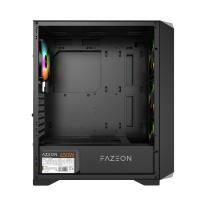 FAZEON F4 650W 80+ BRONZE 4x120MM RGB FANLI mATX MESH KASA